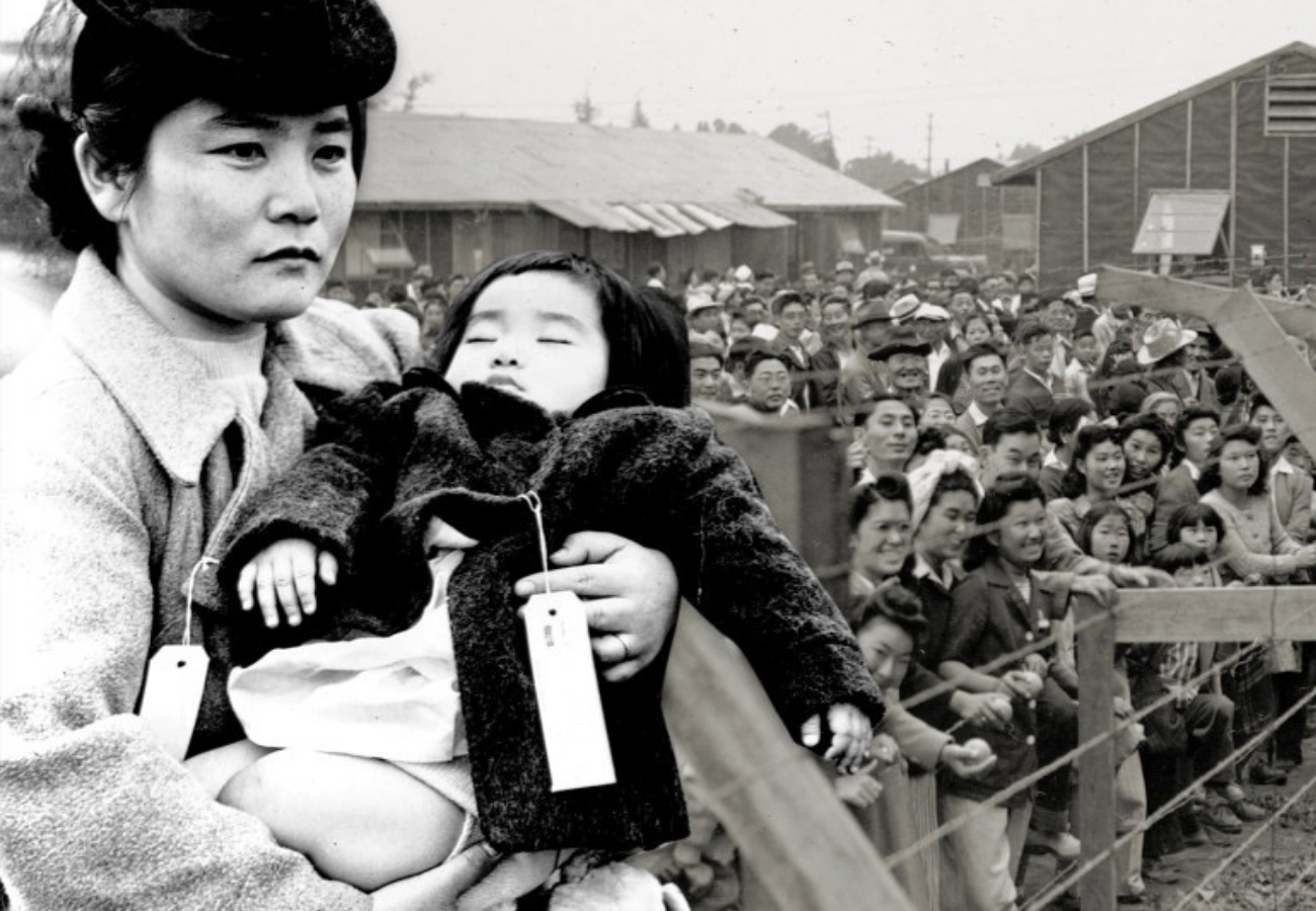 Mother and child internment camp 