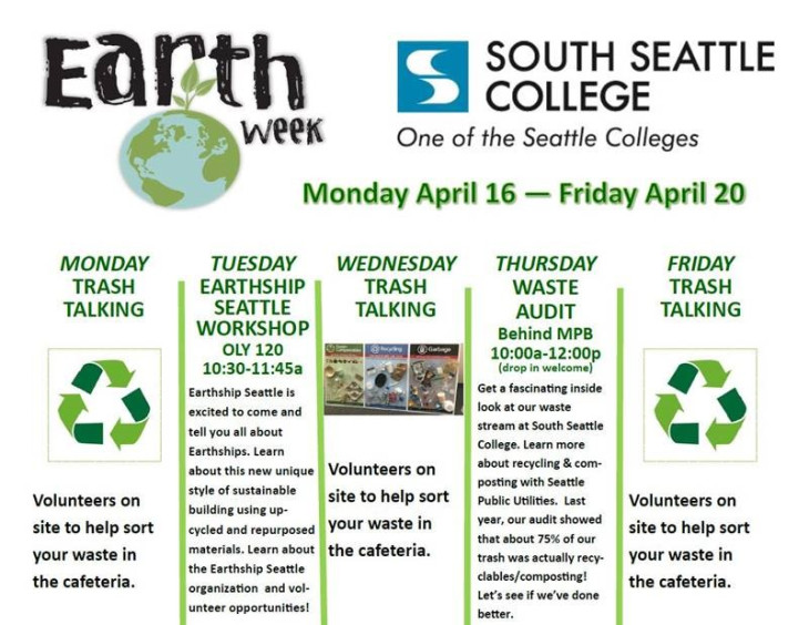 Earth Week Schedule 