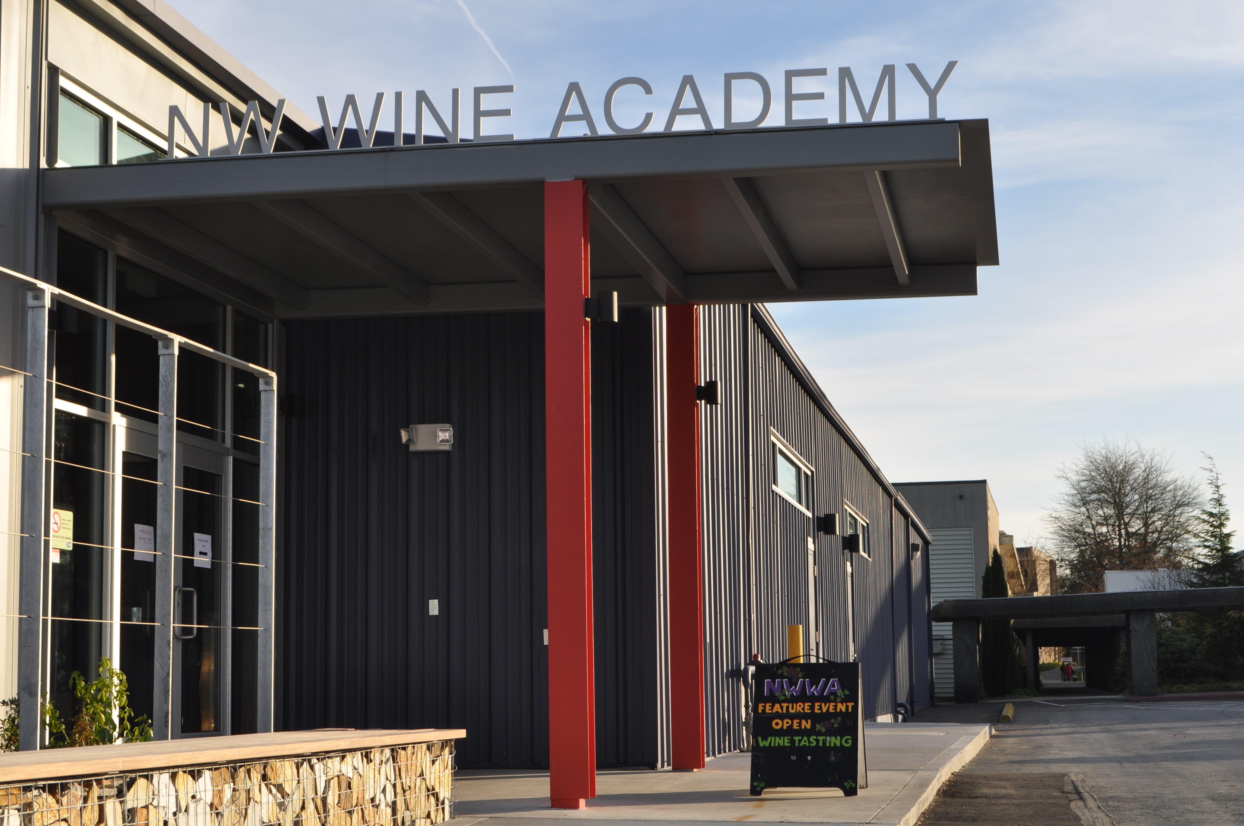 Exterior of NW Wine Academy 